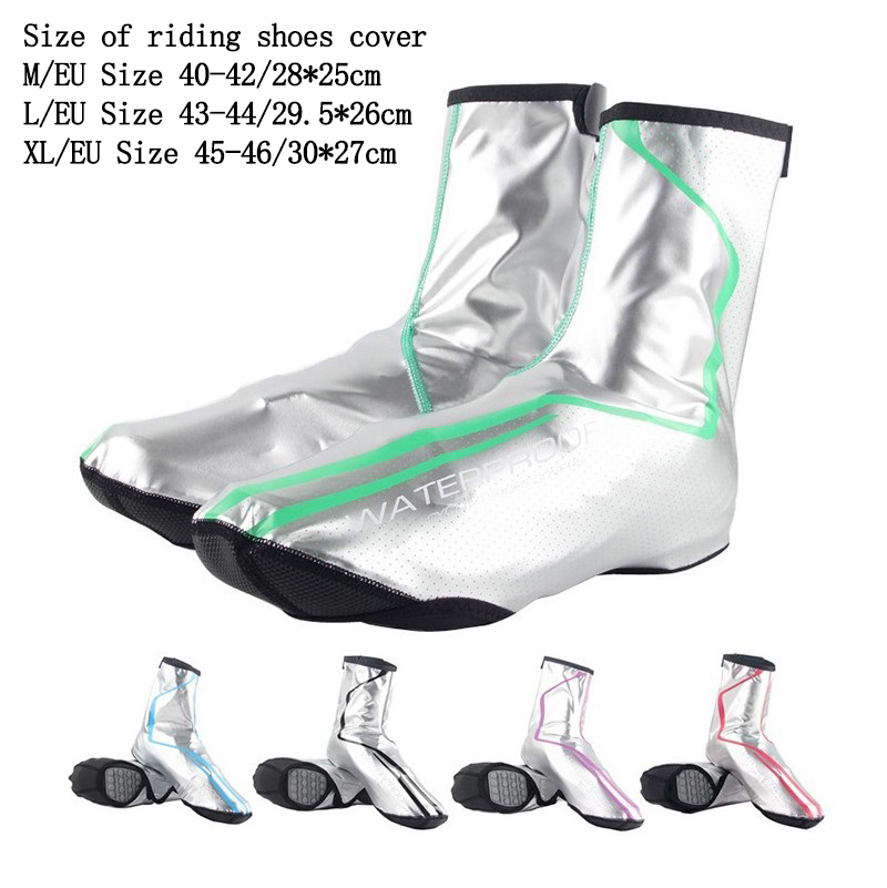 Cycling Commute Shoes - Wasserdichte Fahrradschuhüberzieher Unisex PU Fahrrad-Überschuhe Winter-Pendler-Galoschen