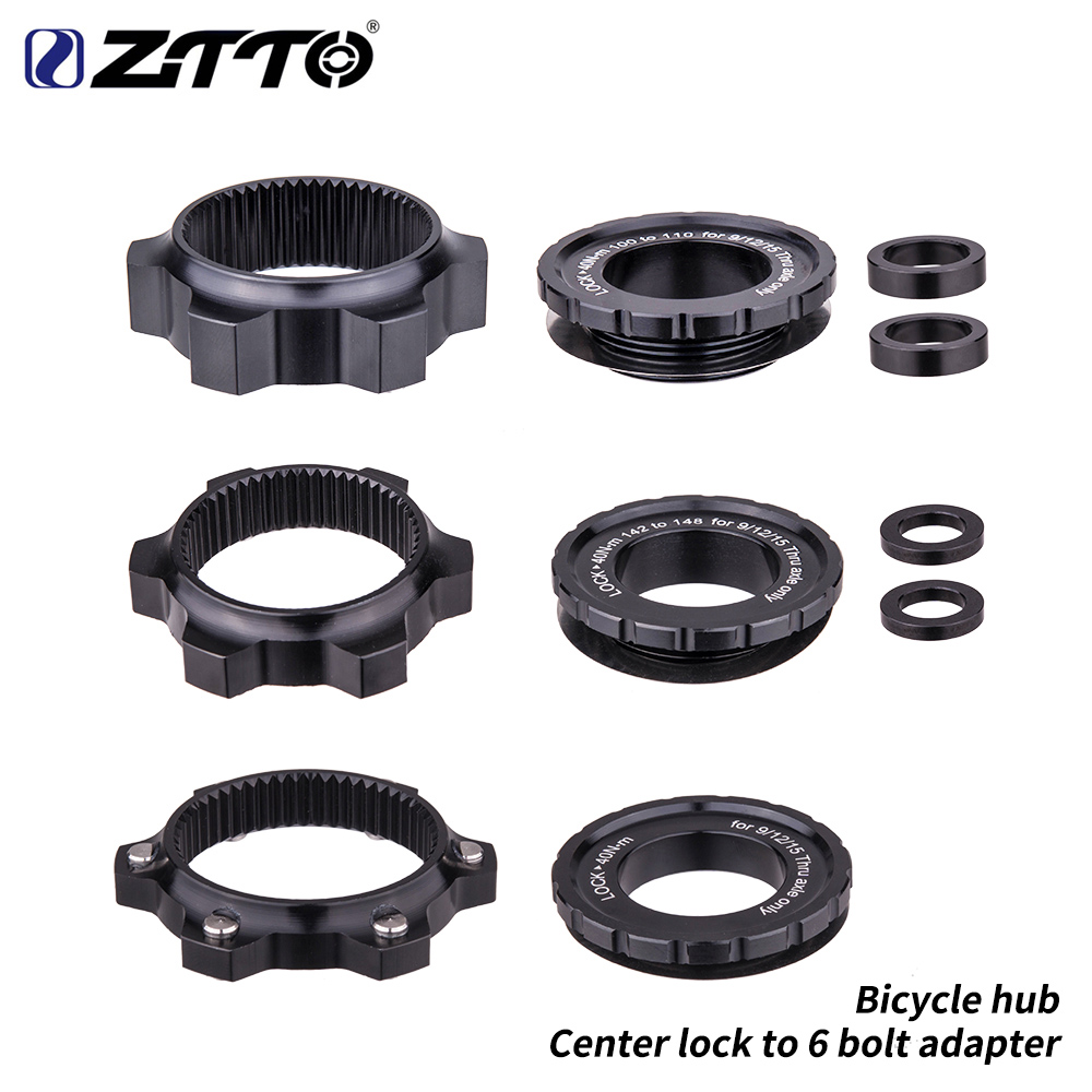 Commuter Bike Lock - ZTTO Fahrradnaben-Adapter für Center Lock auf