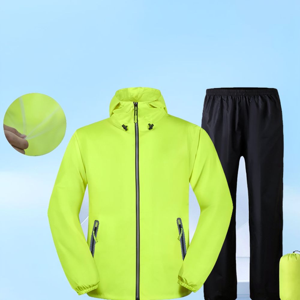 Cycling Commute Pants - Langlebiger, wasserdichter Regenanzug, atmungsaktiver, zweiteiliger Regenmantel