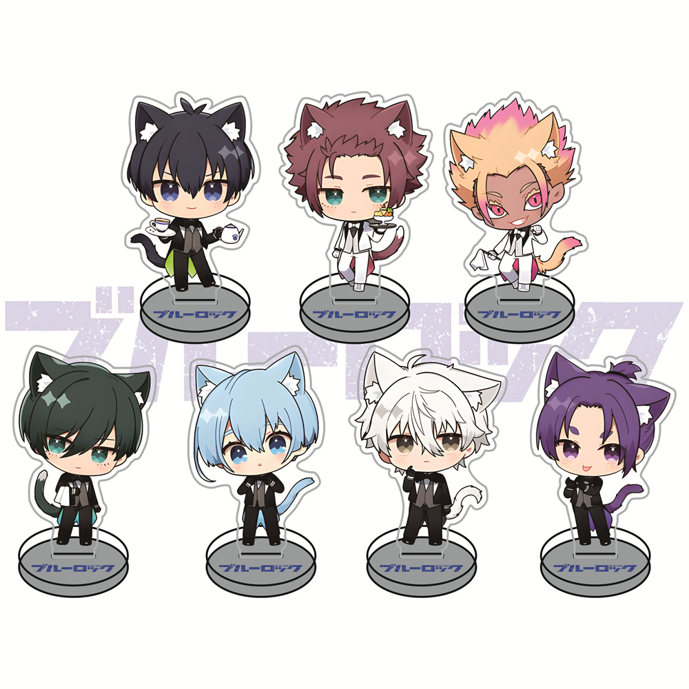Chain Lock Combination - Blue Lock Neko Katzenohr-Version 10cm Acryl-Standfiguren