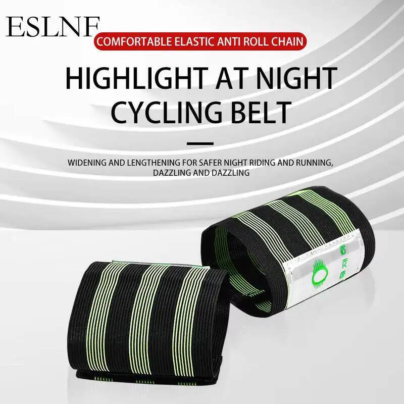 Cycling Commute Pants - ESLNF Universelle Reflektierende Fahrrad-Sicherheitsgurte Verstellbare Knöchel-