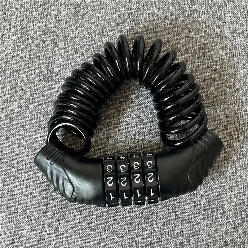 Chain Lock Combination - Langlebige klassische Helmschlosskette, 4-stellige Passwortkombination, tragbarer