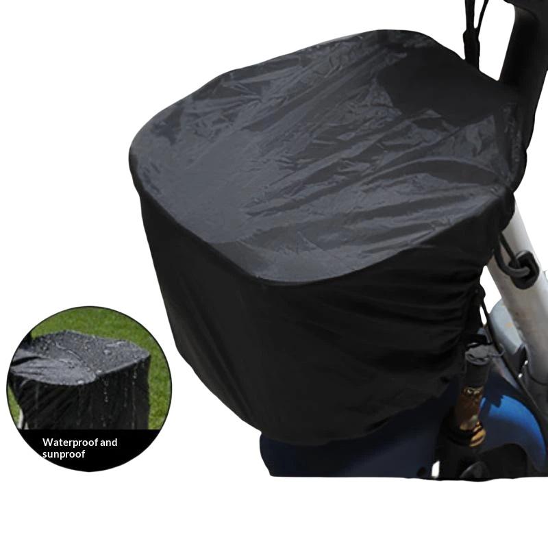 Cycling Commute In Rain - Wasserdichte Fahrradkorb-Auskleidung Regenschutz Universelle Größe Staubschutz