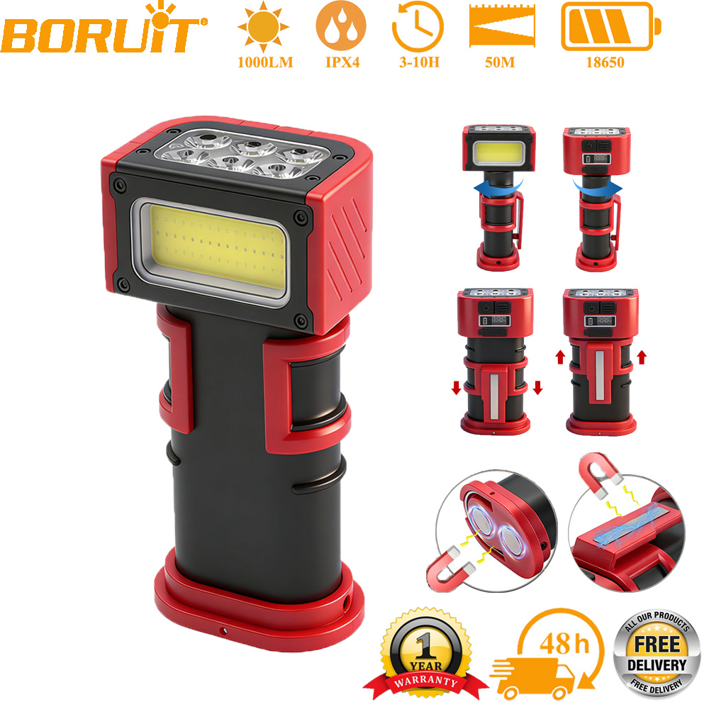 BORUiT COB LED Arbeitsleuchte  – Cycling To Work Bewertung und Preis