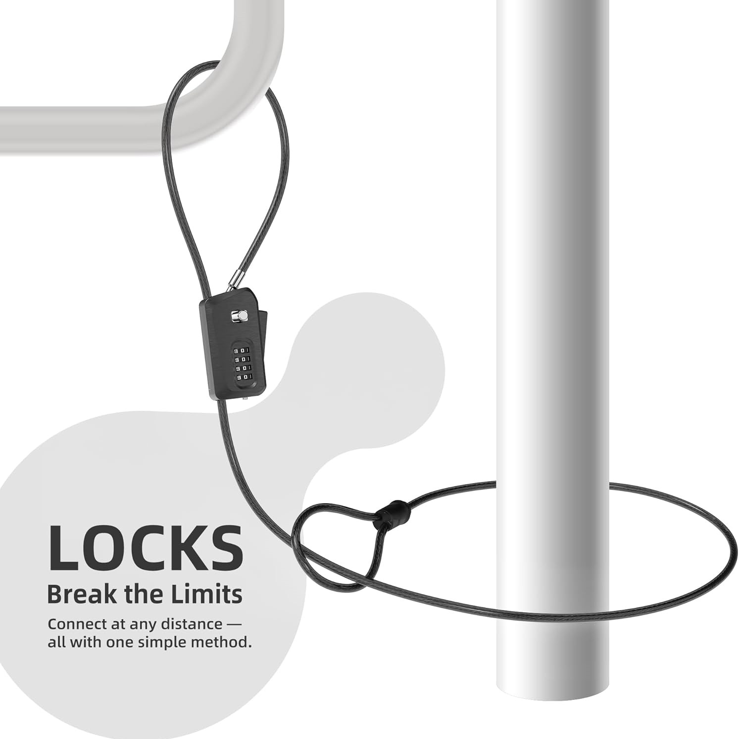 Python Kabelschloss für Fahrra – Cable Lock Flexible Bewertung und Preis