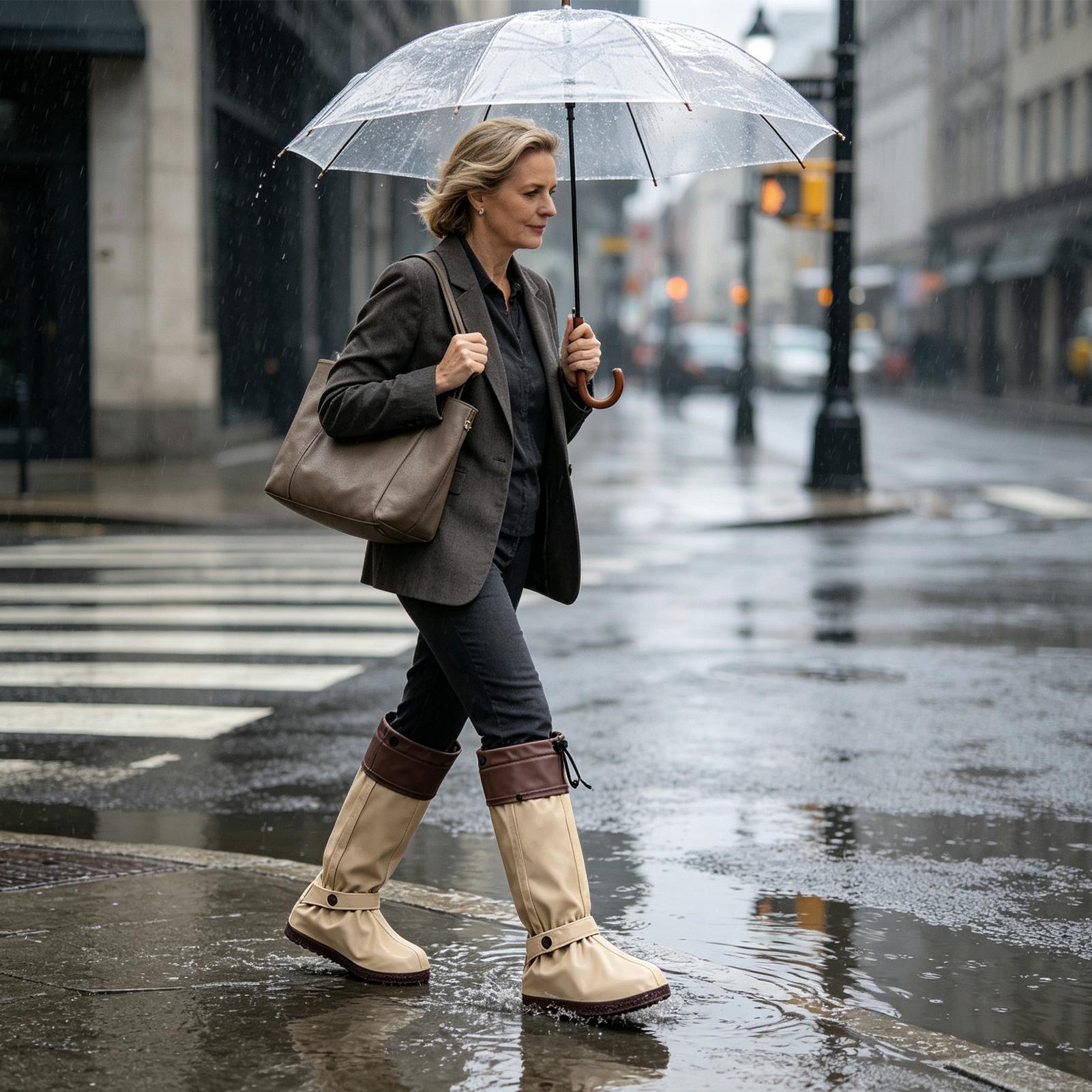 Regenstiefelüberzieher mit Rei – Cycling Commute In Rain Bewertung und Preis