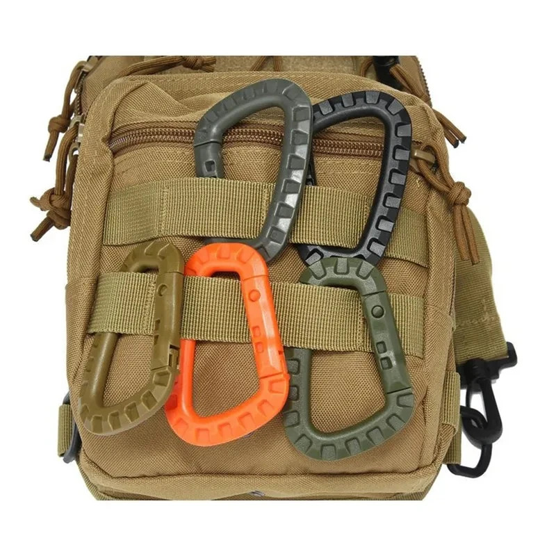2/5/16Pcs Taktische Karabiner  – Chain Lock Combination Bewertung und Preis